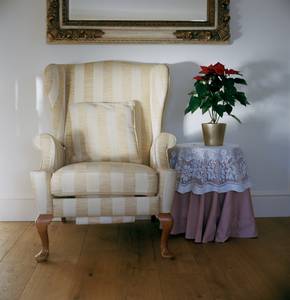 chair in sunroom
